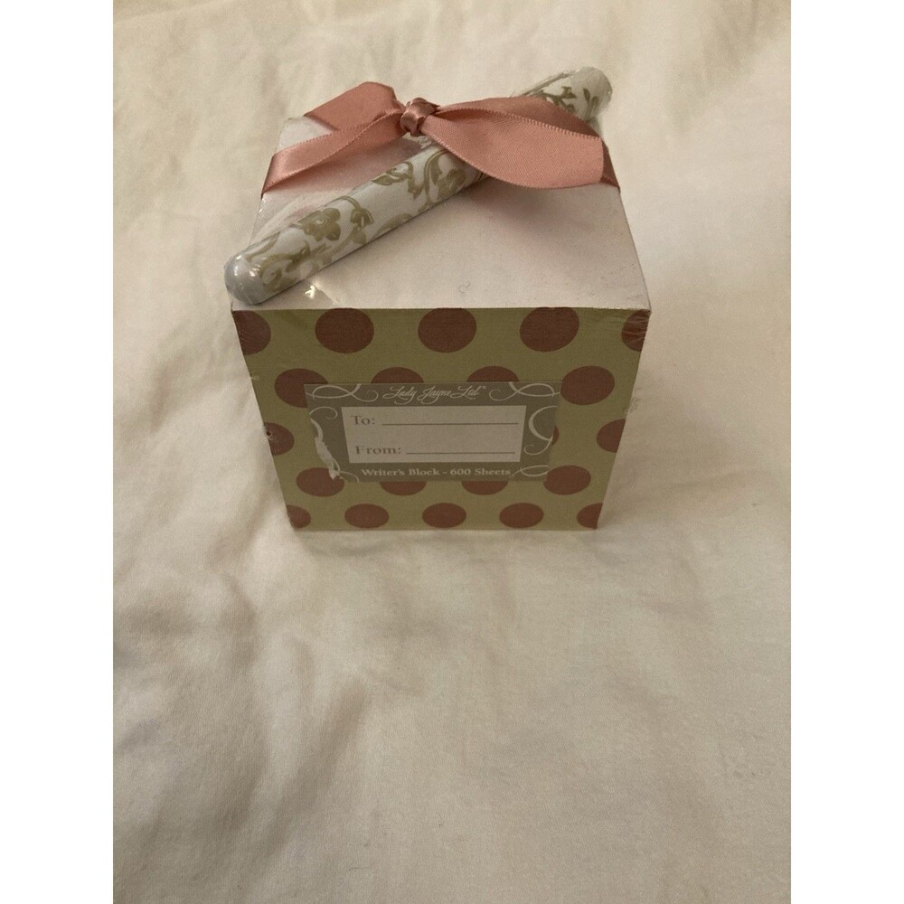 Lady Jayne Ltd. Writer’s Block 600 Sheets NEW SEALED | Includes Pen